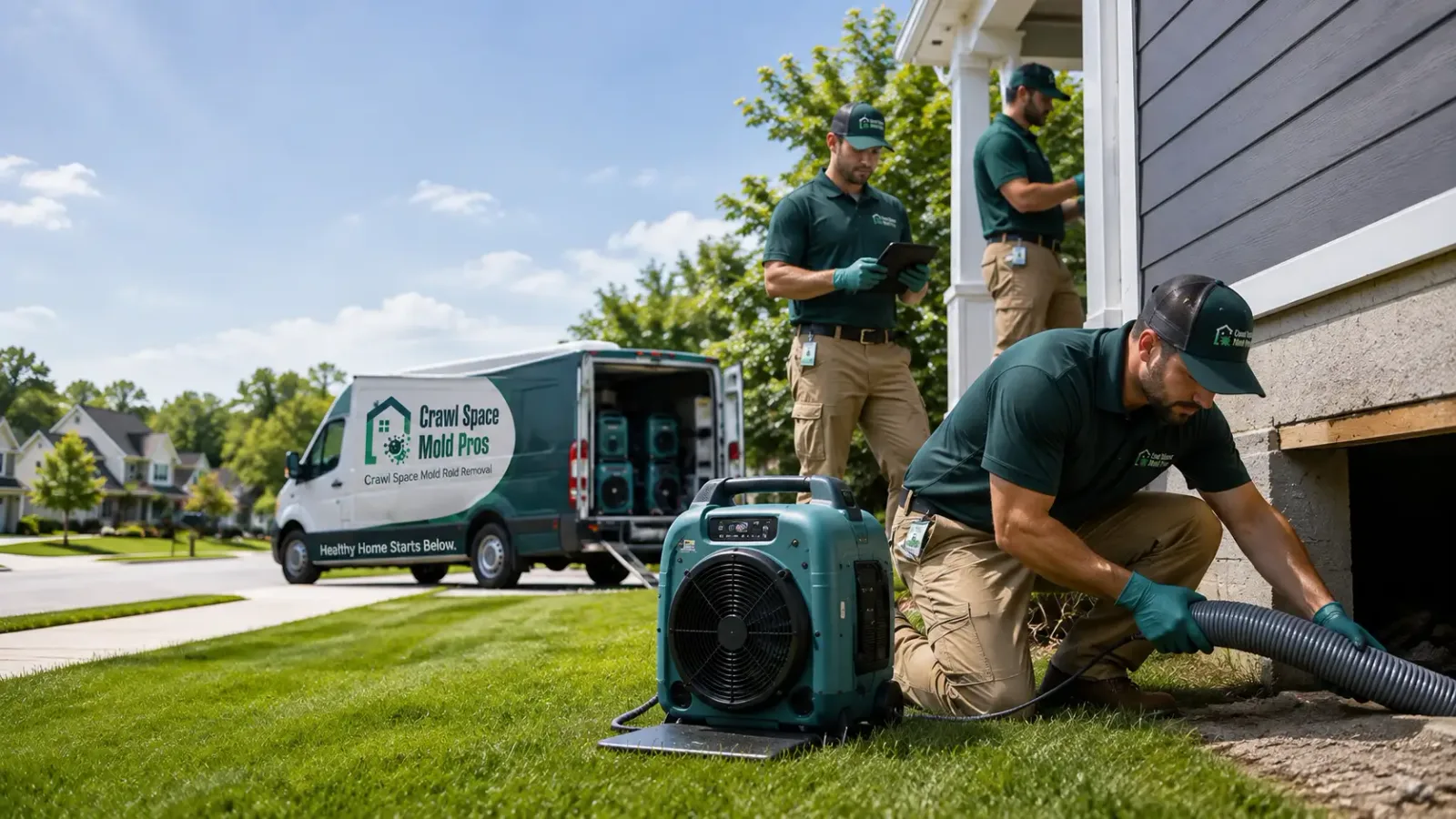 Crawl Space Mold Removal in Theresa, WI